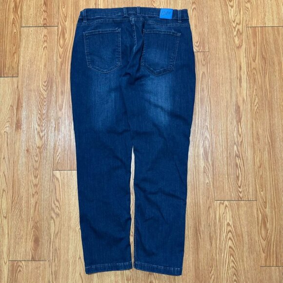 Men’s Mugsy Fultons Dark Blue Stretch Denim Jeans - Picture 2 of 6